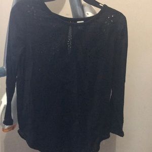 Gap Shirt with Embroidered Holes ( NWOT )
